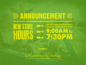 store hours sign