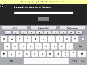 Email Collection