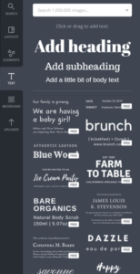 edit text canva