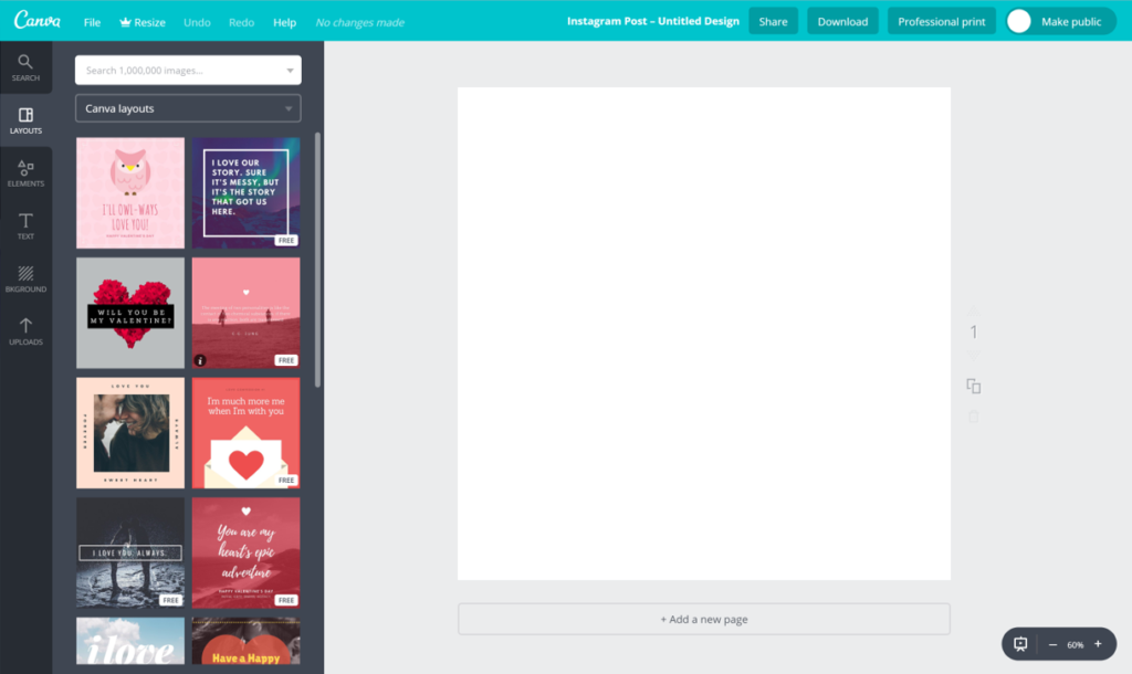 Canva Instagram