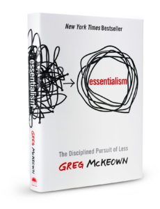 Essentialism Book Greg McKeown