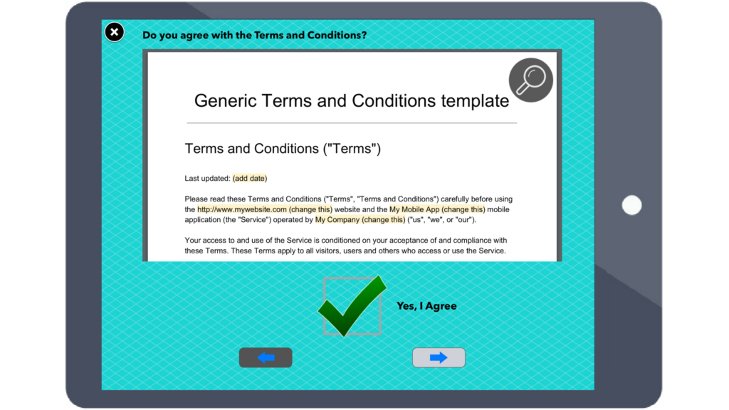 Digital Waiver Form App