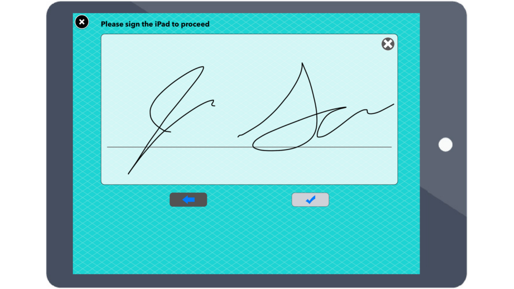 digital waiver signature capture app
