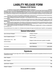 waiver app liability release form