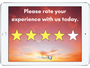 Voice of customer collection app - OnSpot Social App