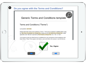 Digital waiver software with a digital release form via the OnSpot App