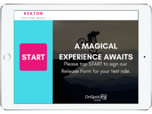 Digital waivers software support for Keaton - OnSpot Social App