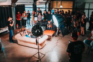 customer engagement at a live event - OnSpot Social App