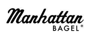 Manhattan Bagel logo in partnership with OnSpot Social App