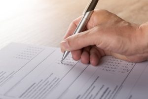 Quick surveys can collect boring form information easily with the OnSpot Social App