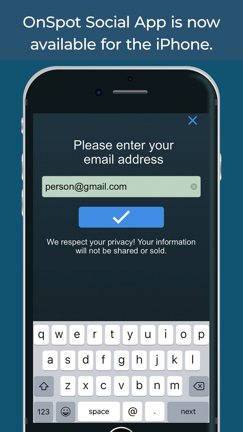 OnSpot Social iPhone App now available