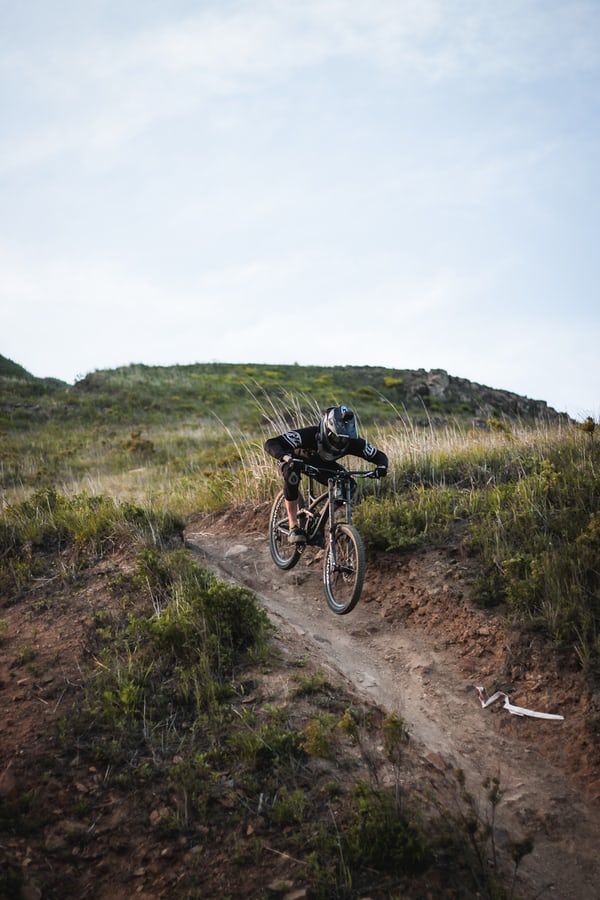 Mountain Bike Using a Waiver for Product Demos