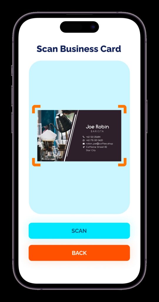 Business Card Scanner App for Trade Shows