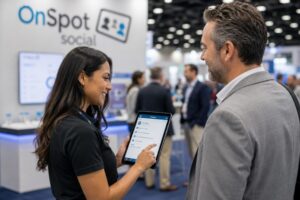 Best tradeshow Lead Capture App is OnSpot Social